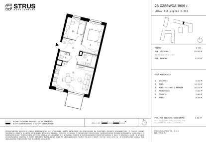 Mieszkanie w inwestycji: 28 czerwca 1956 r.