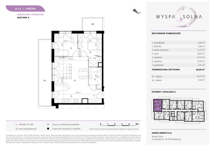 Mieszkanie w inwestycji: Wyspa Solna Etap III, budynek A