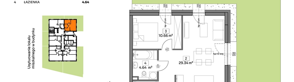 Mieszkanie w inwestycji: Och!Widzew