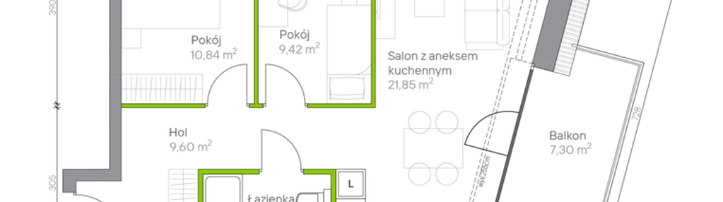 Mieszkanie w inwestycji: Jesionowa Vita