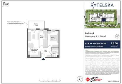 Mieszkanie w inwestycji: Rytelska