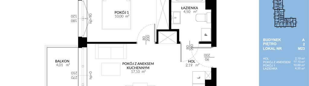 Mieszkanie w inwestycji: Triton Kampinos Klatka A