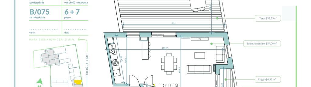 Mieszkanie w inwestycji: Flora Śródmieście