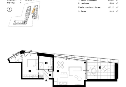 Mieszkanie w inwestycji: Cisha Apartamenty Dziwnów