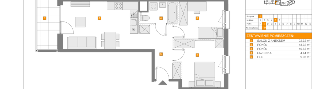 Mieszkanie w inwestycji: Apartamenty Literacka etap 2.2