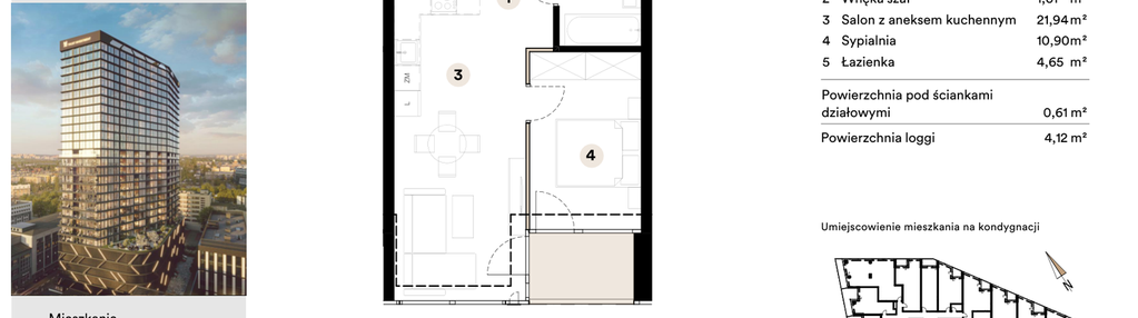 Mieszkanie w inwestycji: O27 Apartamenty Opolska