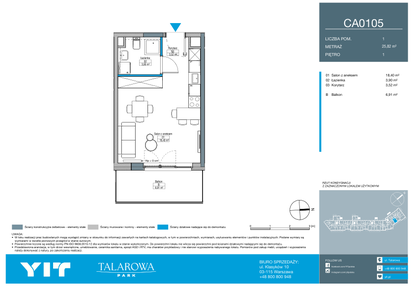 Mieszkanie w inwestycji: Talarowa Park