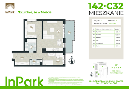 Mieszkanie w inwestycji: InPark