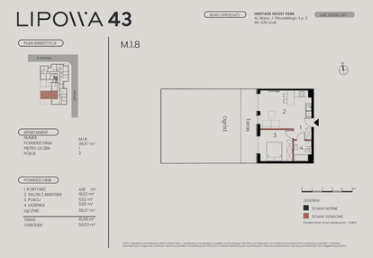 Mieszkanie w inwestycji: Lipowa 43