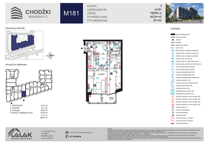 Mieszkanie w inwestycji: Chodźki Residence 2