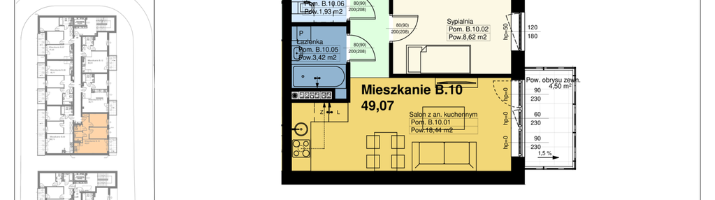 Mieszkanie w inwestycji: Trio Park