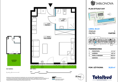Mieszkanie w inwestycji: Jabłonova