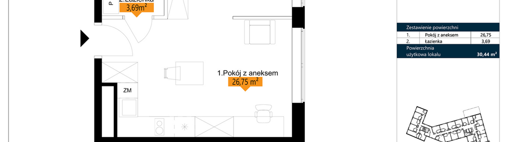 Mieszkanie w inwestycji: ŁACINA SPOT