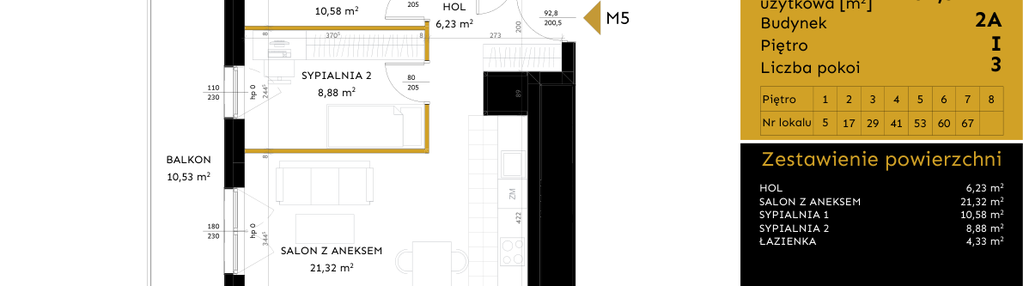 Mieszkanie w inwestycji: Corso etap 2