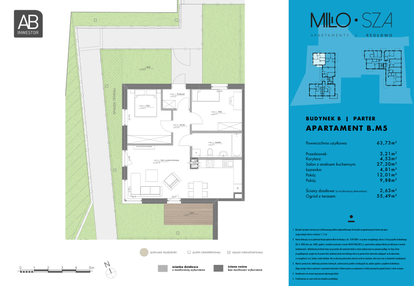 Mieszkanie w inwestycji: MiłoSza