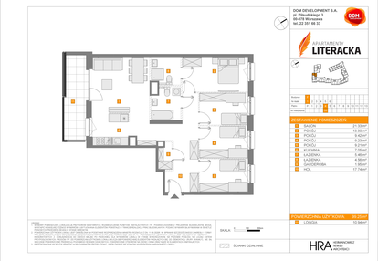 Mieszkanie w inwestycji: Apartamenty Literacka etap 2.3
