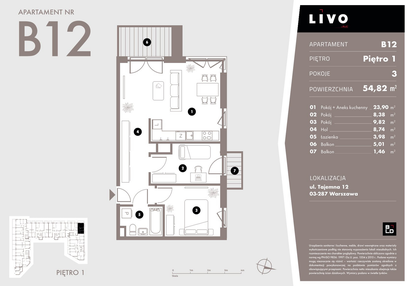 Mieszkanie w inwestycji: Livo