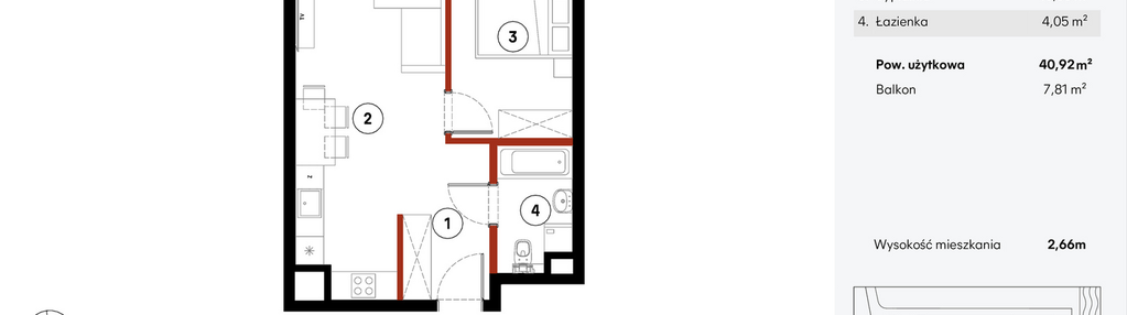 Mieszkanie w inwestycji: Elewator - Mieszkania i Lofty