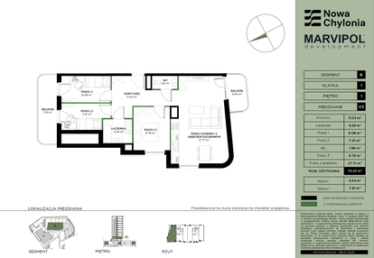 Mieszkanie w inwestycji: Nowa Chylonia