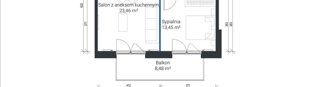 Mieszkanie w inwestycji: Nowe Zabłocie