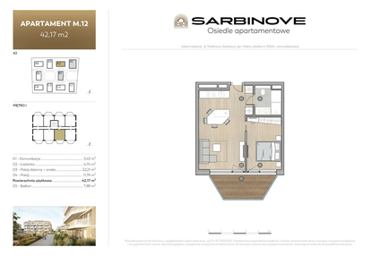 Mieszkanie w inwestycji: Sarbinove