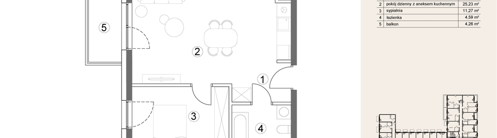 Mieszkanie w inwestycji: Waterlane Vibe