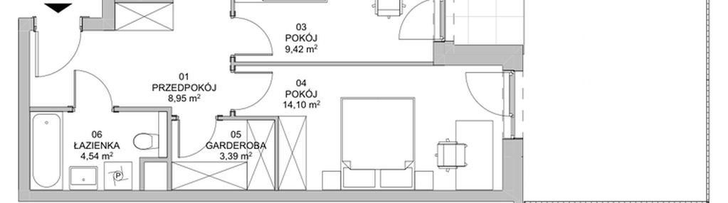 Mieszkanie w inwestycji: Francuska Park VIIIA