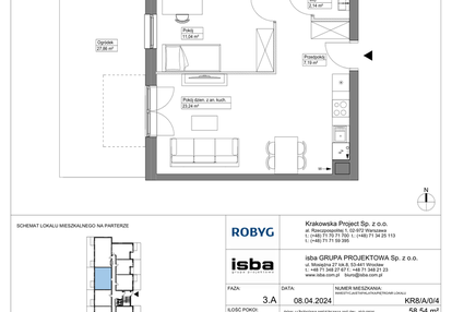 Mieszkanie w inwestycji: Apartamenty Krakowska etap VIII