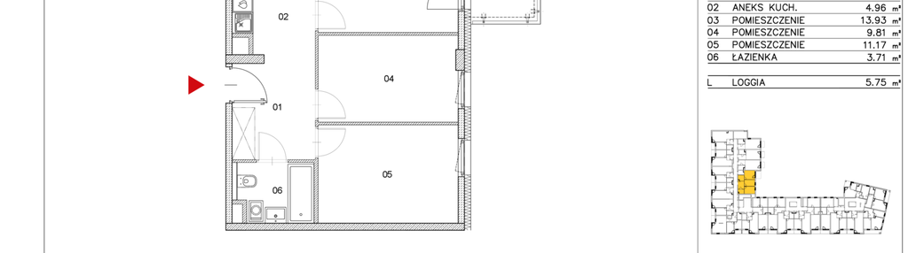 Mieszkanie w inwestycji: Morwowa 5 - Apartamenty inwestycyjne