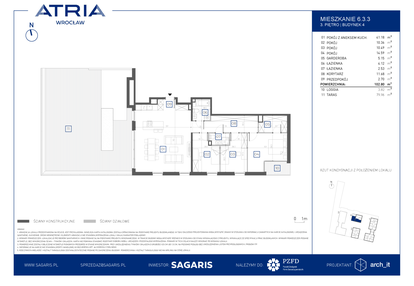 Mieszkanie w inwestycji: Atria Nowe Żerniki
