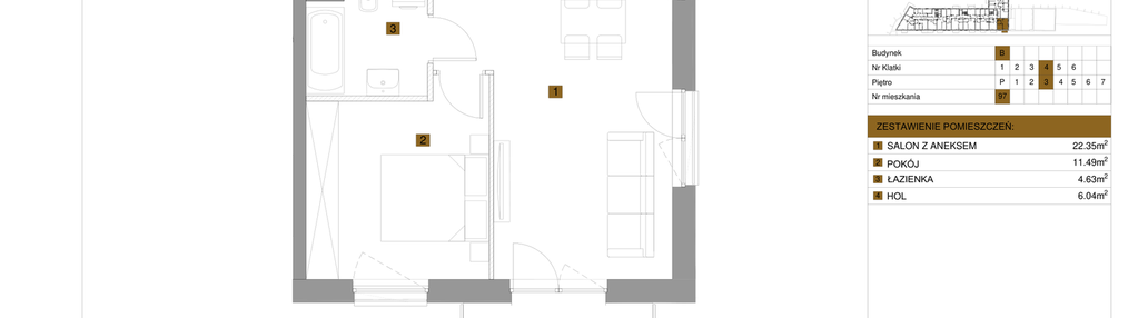 Mieszkanie w inwestycji: Apartamenty nad Oławką etap II
