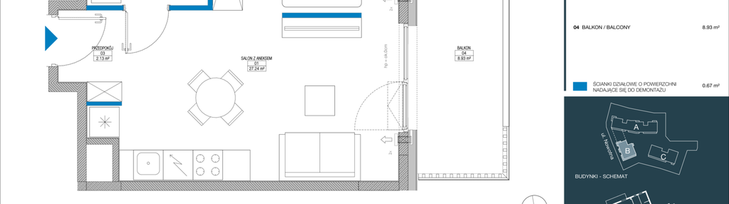 Mieszkanie w inwestycji: Meri Apartamenty