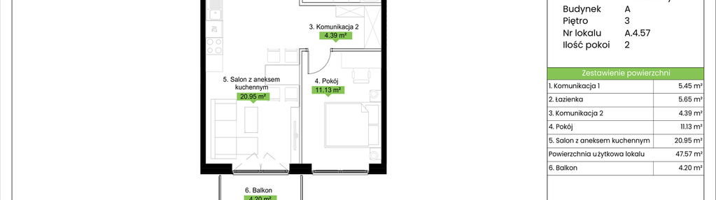 Mieszkanie w inwestycji: JA_SIELSKA V