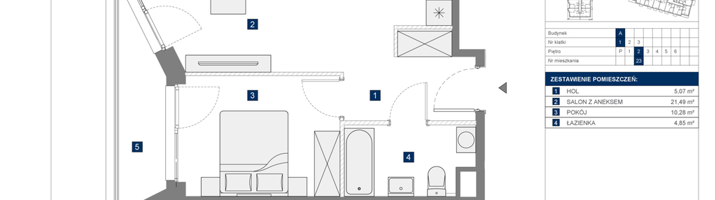 Mieszkanie w inwestycji: Osiedle przy Wielickiej