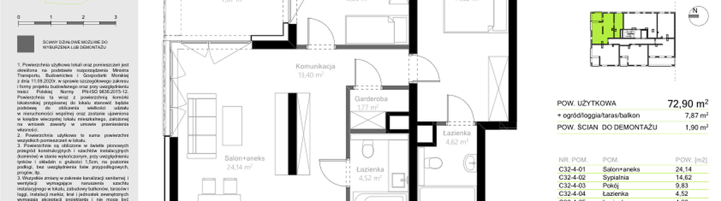 Mieszkanie w inwestycji: Sielec Renarda etap II