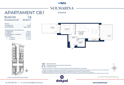 Mieszkanie w inwestycji: Sol Marina etap III