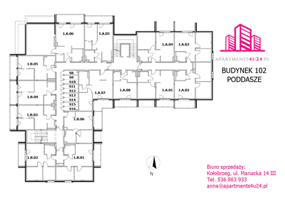 Mieszkanie w inwestycji: Apartamenty 100 m do plaży - etap IV