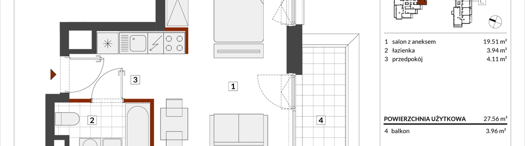 Mieszkanie w inwestycji: Warszawski Świt etap IX