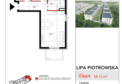 Mieszkanie w inwestycji: Lipa Piotrowska