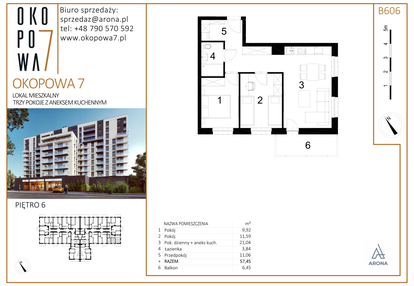 Mieszkanie w inwestycji: Okopowa 7