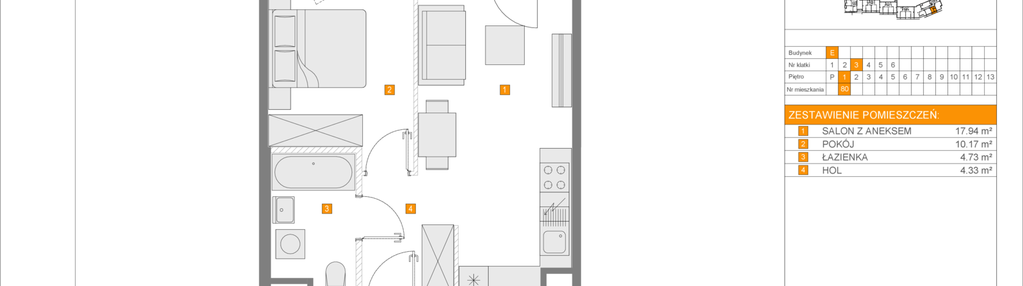 Mieszkanie w inwestycji: Apartamenty Literacka etap 2.2