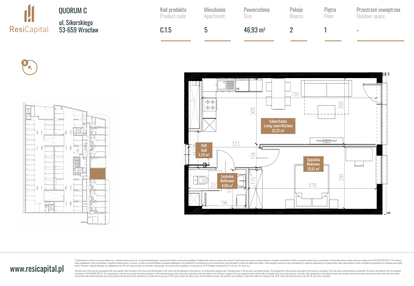 Mieszkanie w inwestycji: Quorum Apartments