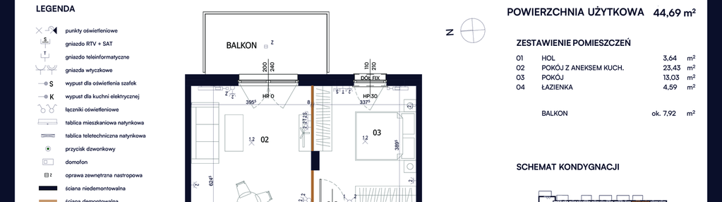 Mieszkanie w inwestycji: Kacpury Residence