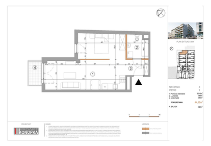Mieszkanie w inwestycji: 5th Avenue Apartments