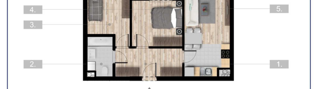 Mieszkanie w inwestycji: Szczytno Dąbrowskiego - etap 3