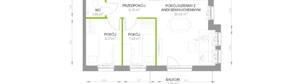 Mieszkanie w inwestycji: Południe Vita