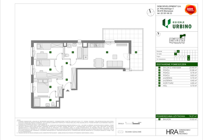 Mieszkanie w inwestycji: Osiedle Urbino etap 4.1