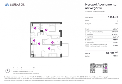 Mieszkanie w inwestycji: Murapol Apartamenty na Wzgórzu