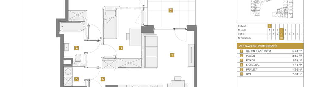 Mieszkanie w inwestycji: Apartamenty Metro Wilanowska