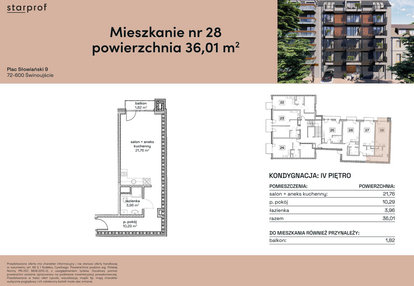 Mieszkanie w inwestycji: Plac Słowiański 9